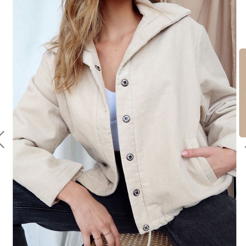 Corduroy bomber Jacket